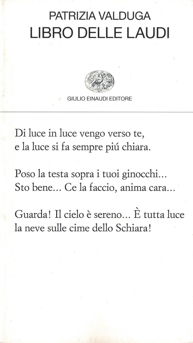 Libro delle laudi (Collezione di poesia, Band 401) Contemporary literature