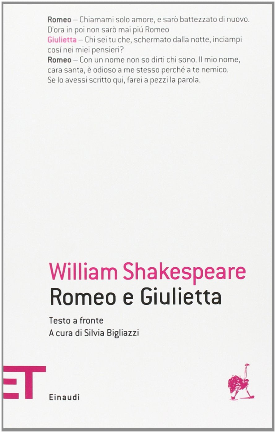 Romeo e Giulietta. Testo inglese a fronte (Einaudi tascabili. Teatro, Band 1712) Drama