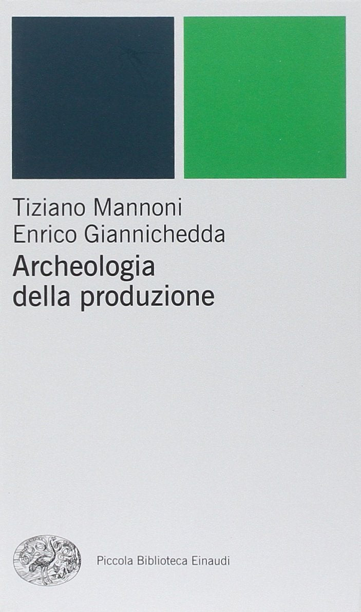 Archeologia della produzione book