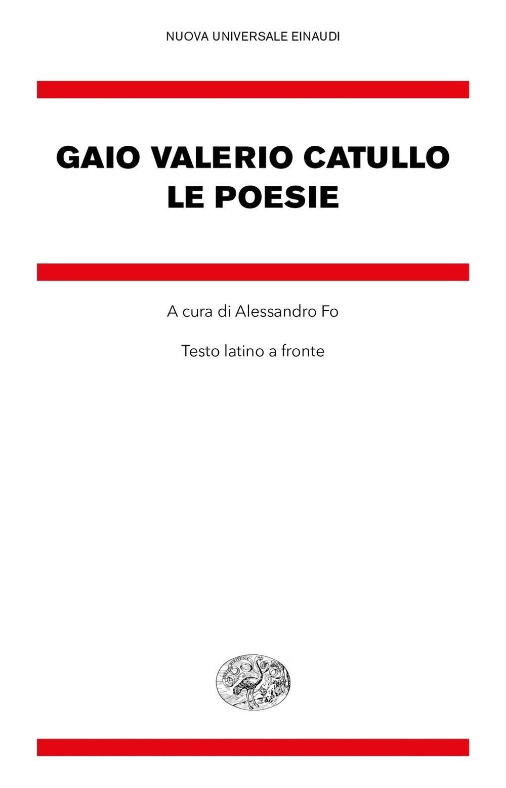 Le poesie. Testo latino a fronte book