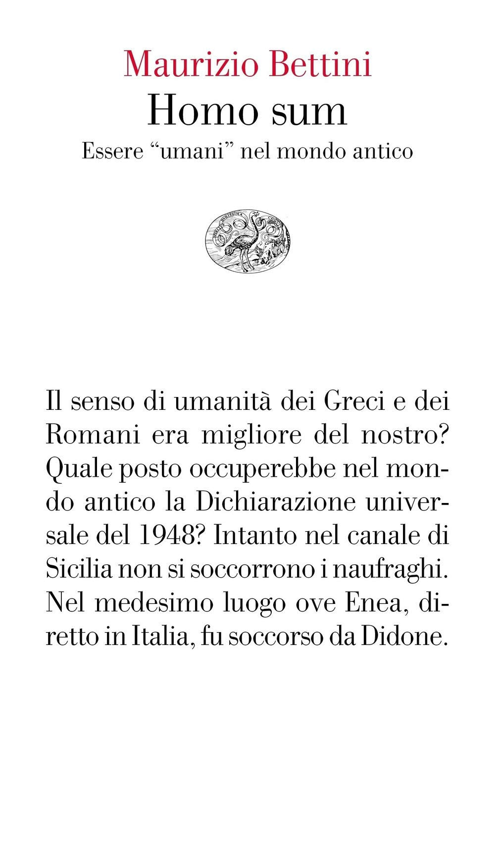 Homo sum. Essere «umani» nel mondo antico book