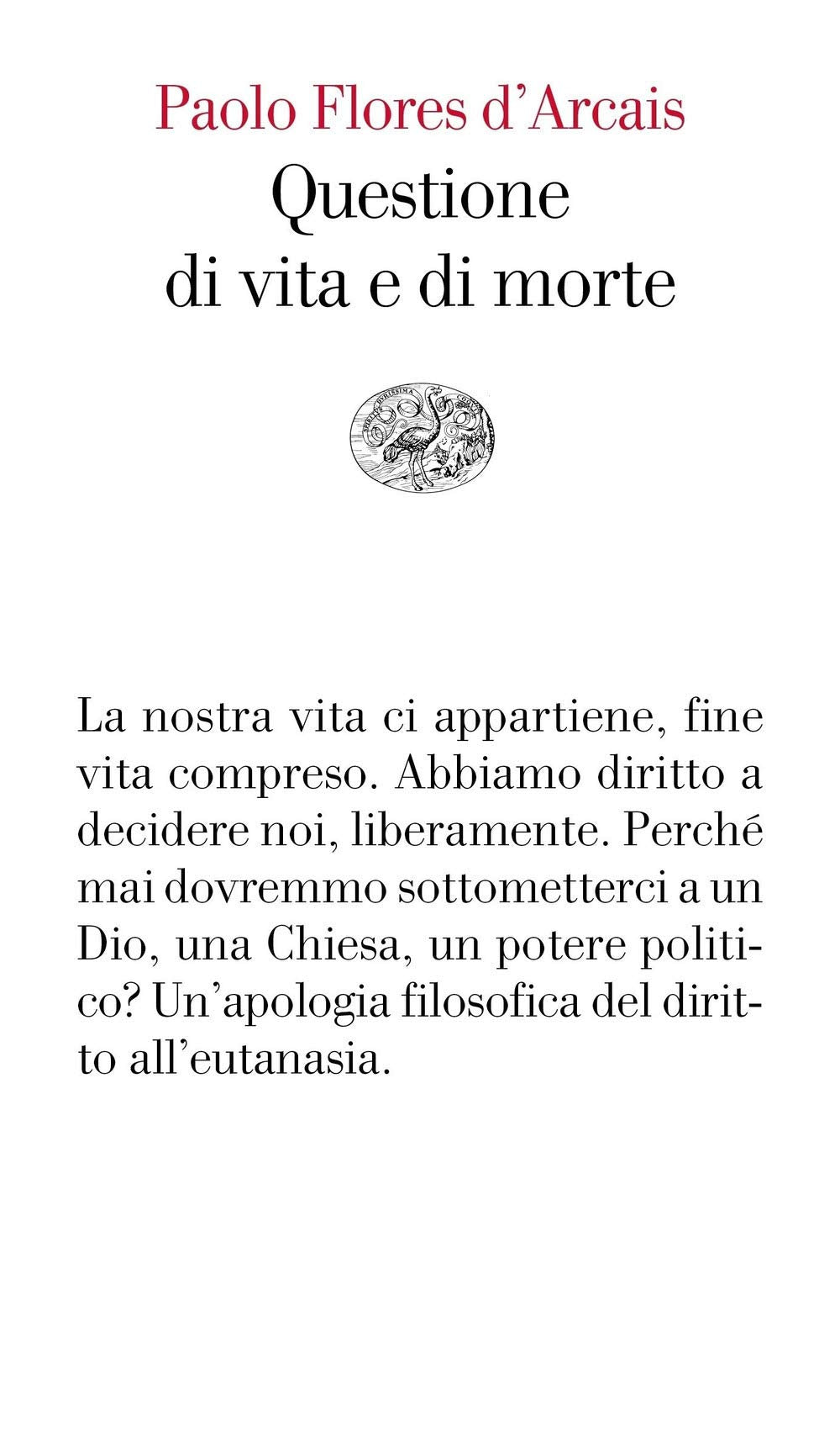 Questione di vita e di morte book