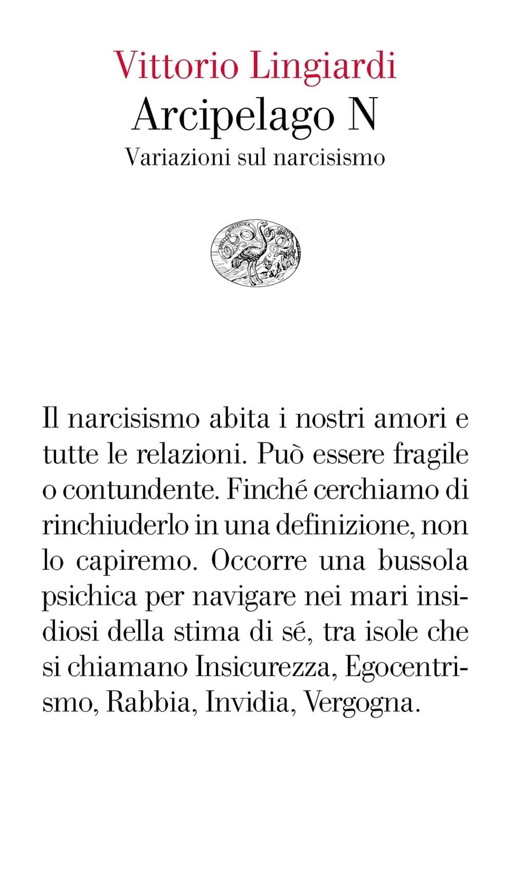 Arcipelago N. Variazioni sul narcisismo (Vele) Psychology