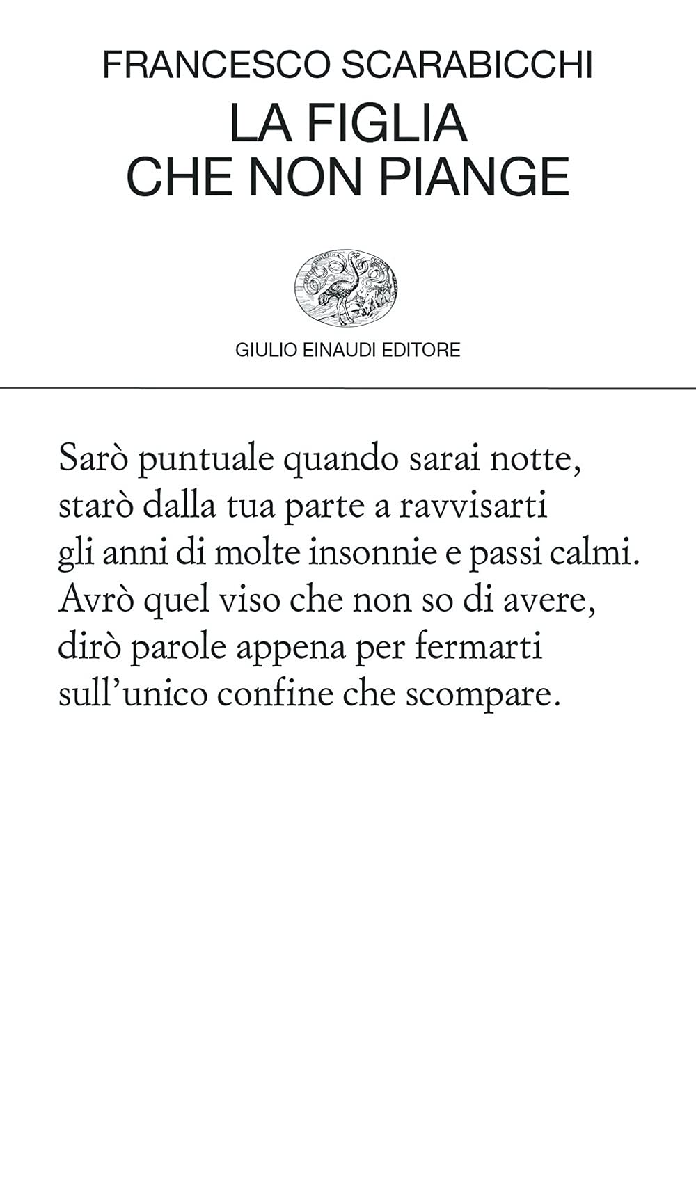 La figlia che non piange Poetry