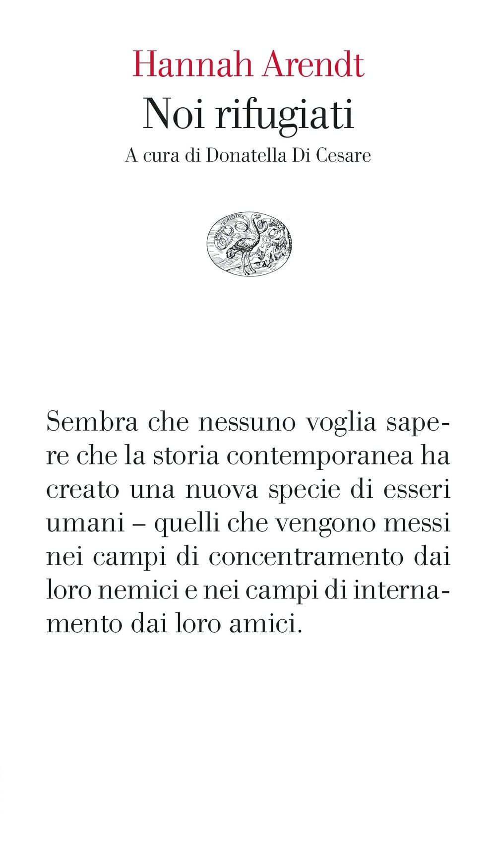 Noi rifugiati (Vele) Philosophy