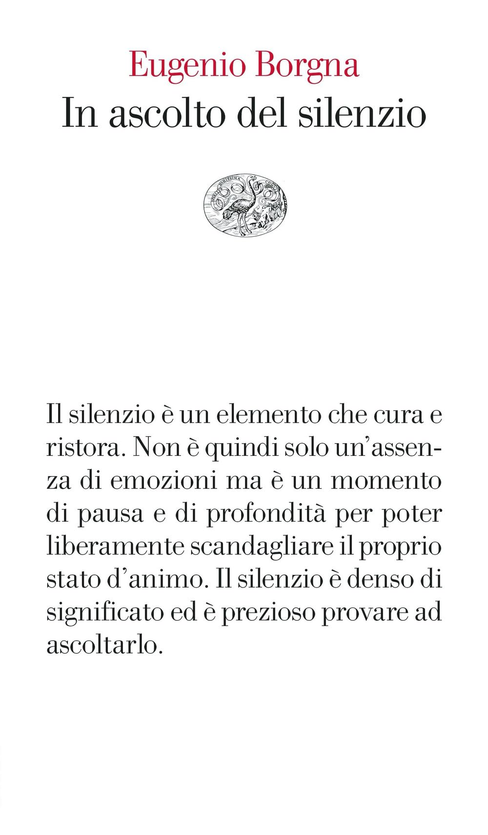 In ascolto del silenzio (Vele) Psychology