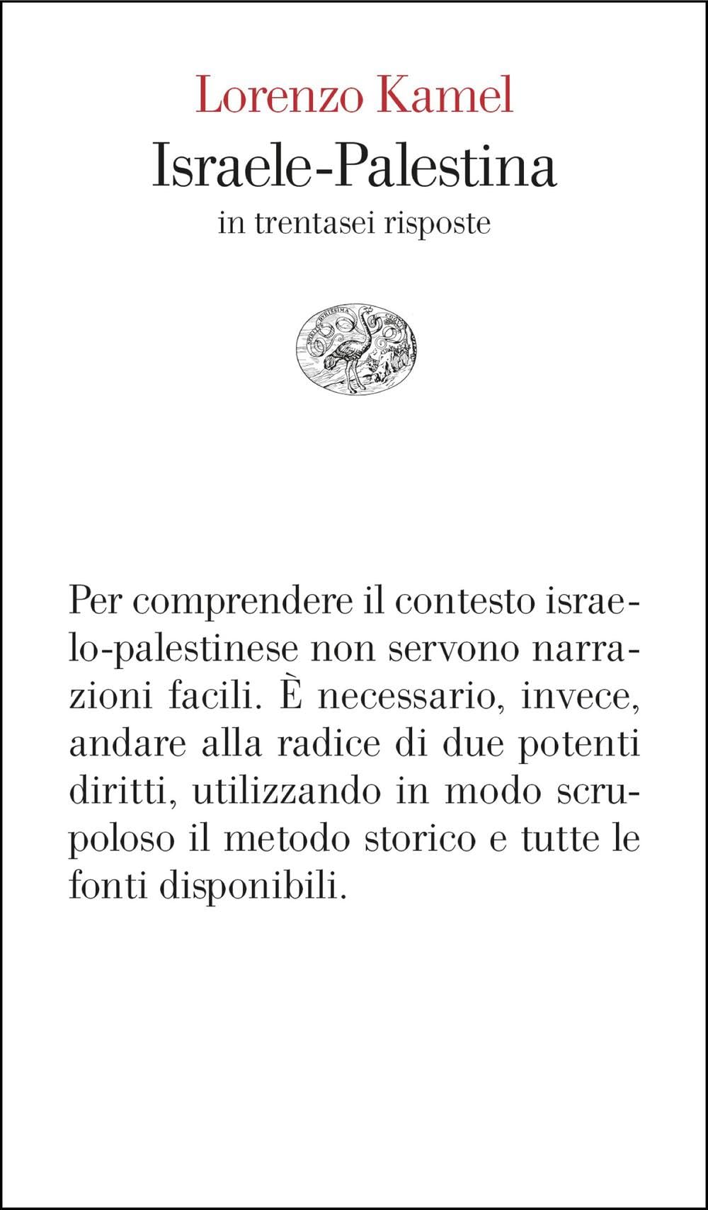Israele-Palestina in trentasei risposte book