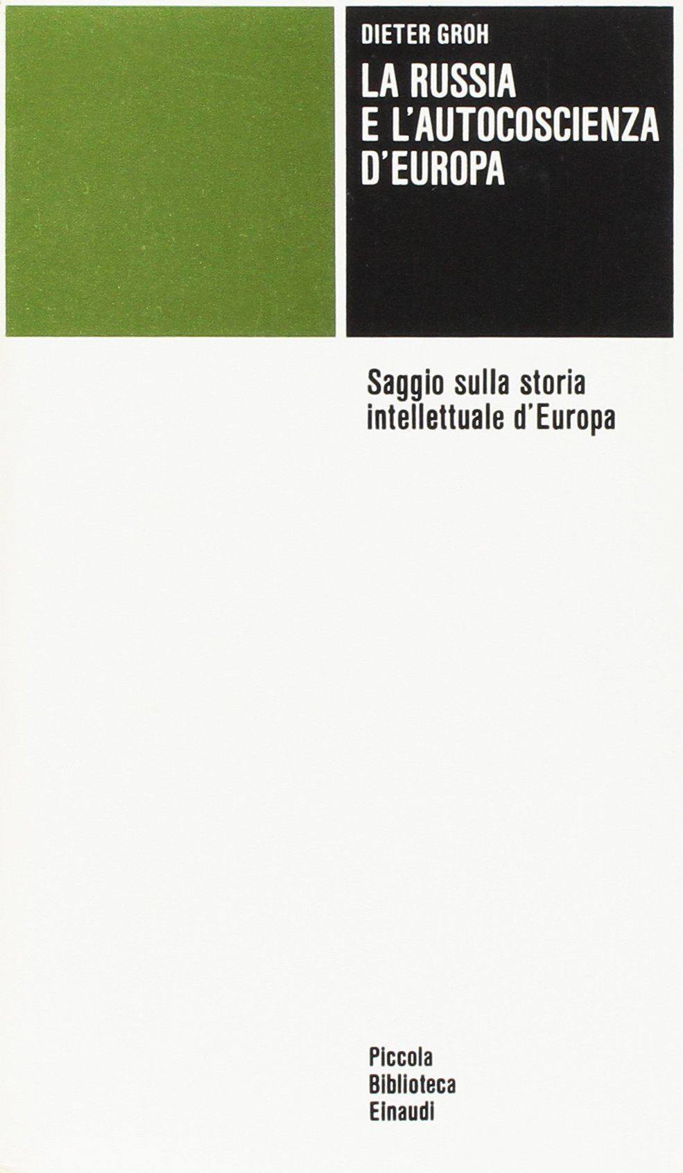 La Russia e l'autocoscienza d'Europa. Saggio sulla storia intellettuale d'Europa book
