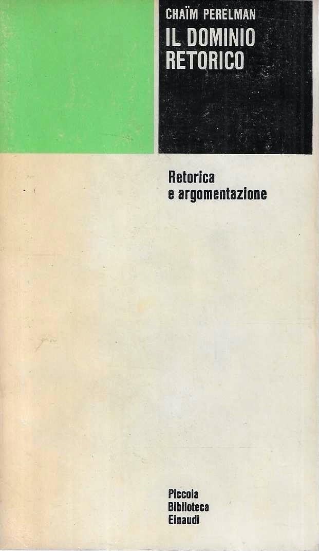 Il dominio retorico. Retorica e argomentazione book