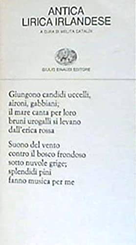 Antica lirica irlandese (Collezione di poesia, Band 174) Poetry