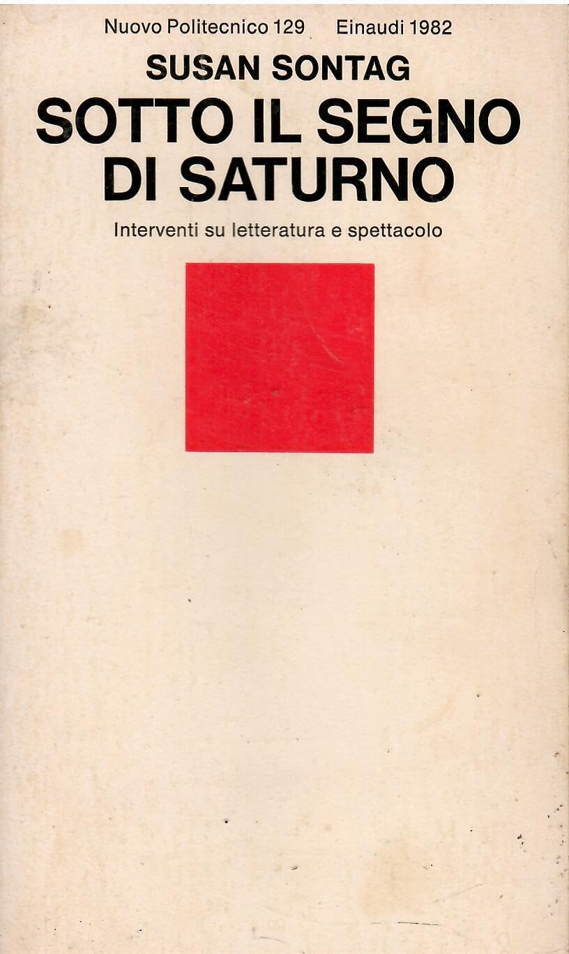 Sotto il segno di Saturno book