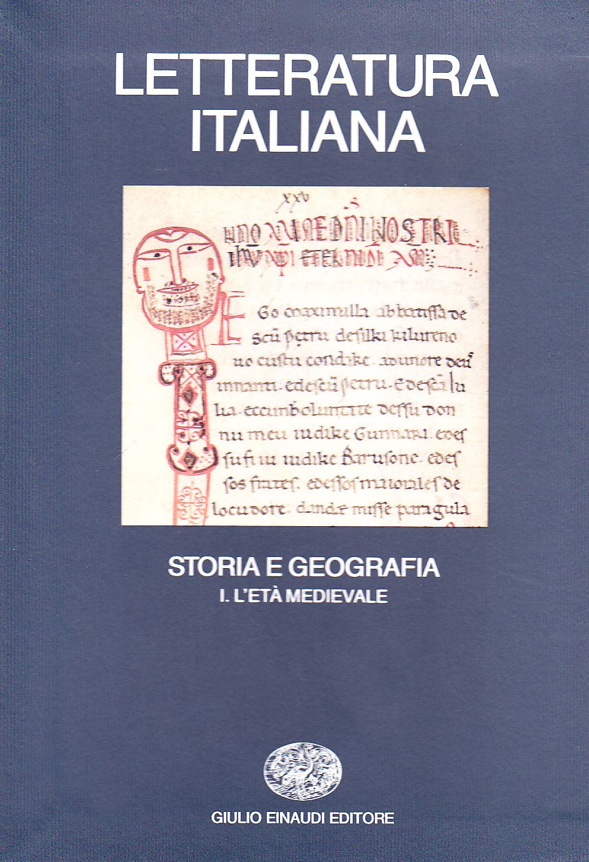 Letteratura italiana. Storia e geografia. L'Età medievale (Vol. 1) (Grandi opere) Contemporary literature Books
