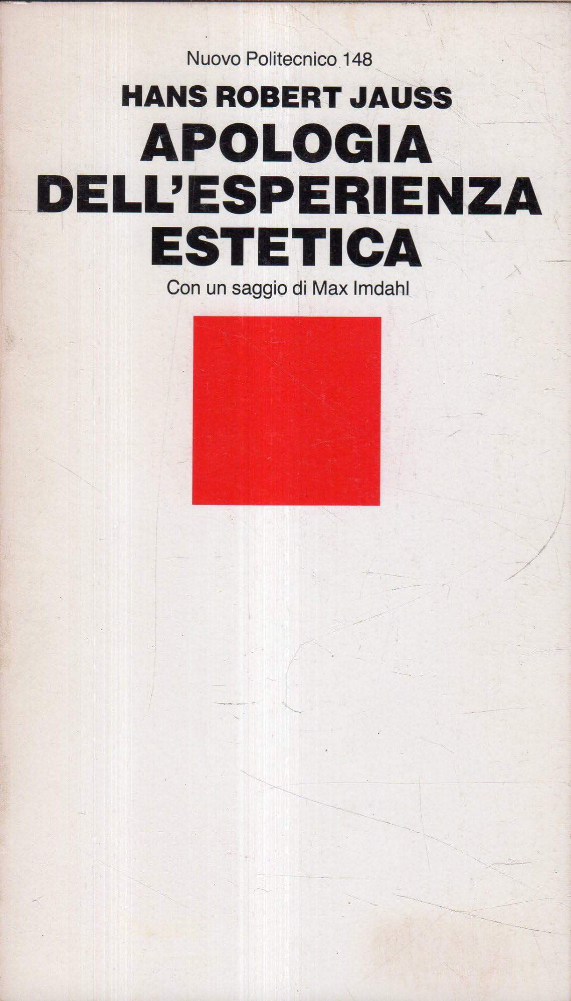 Apologia dell'esperienza estetica book
