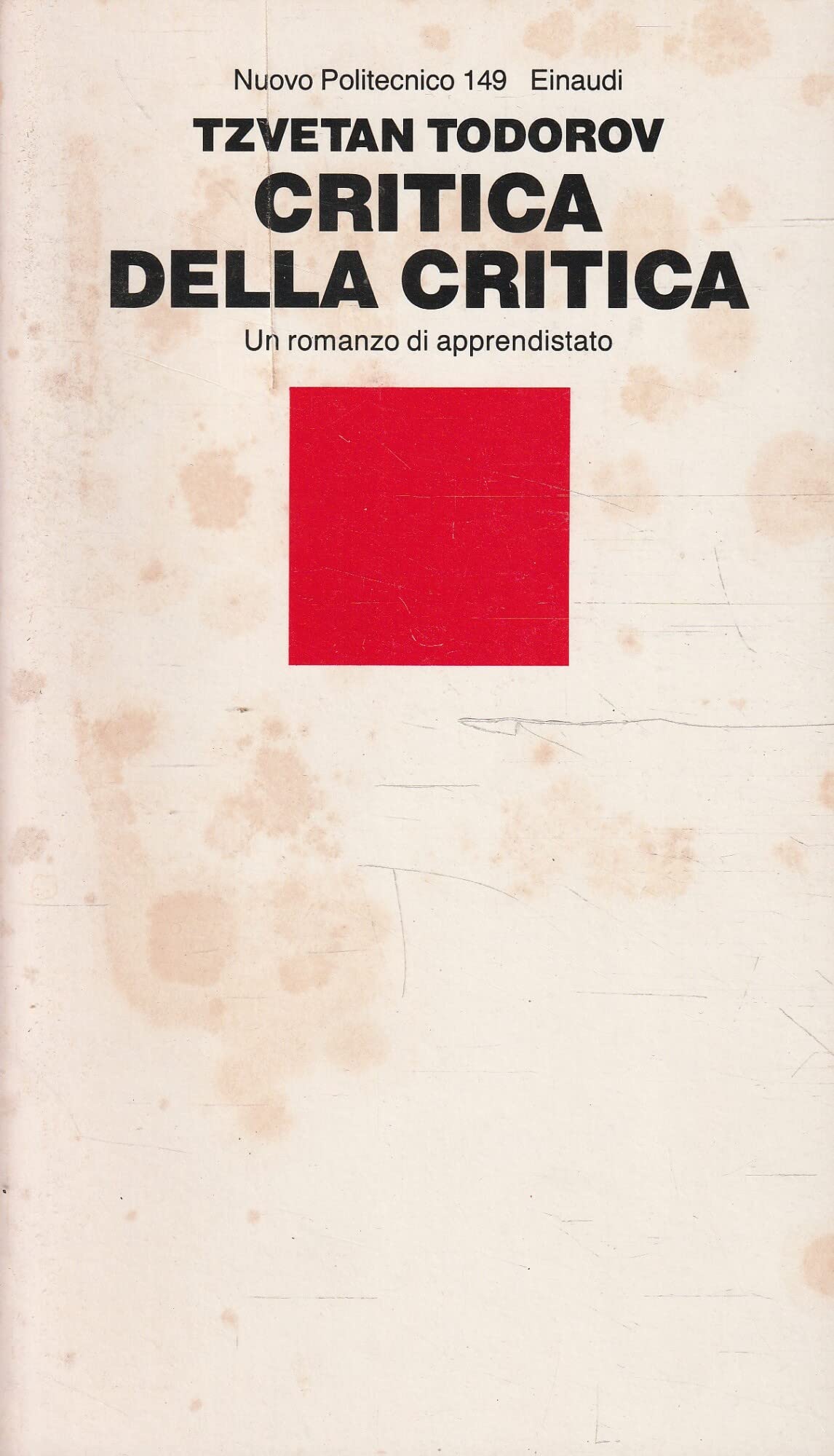 Critica della critica. Un romanzo d'apprendistato book