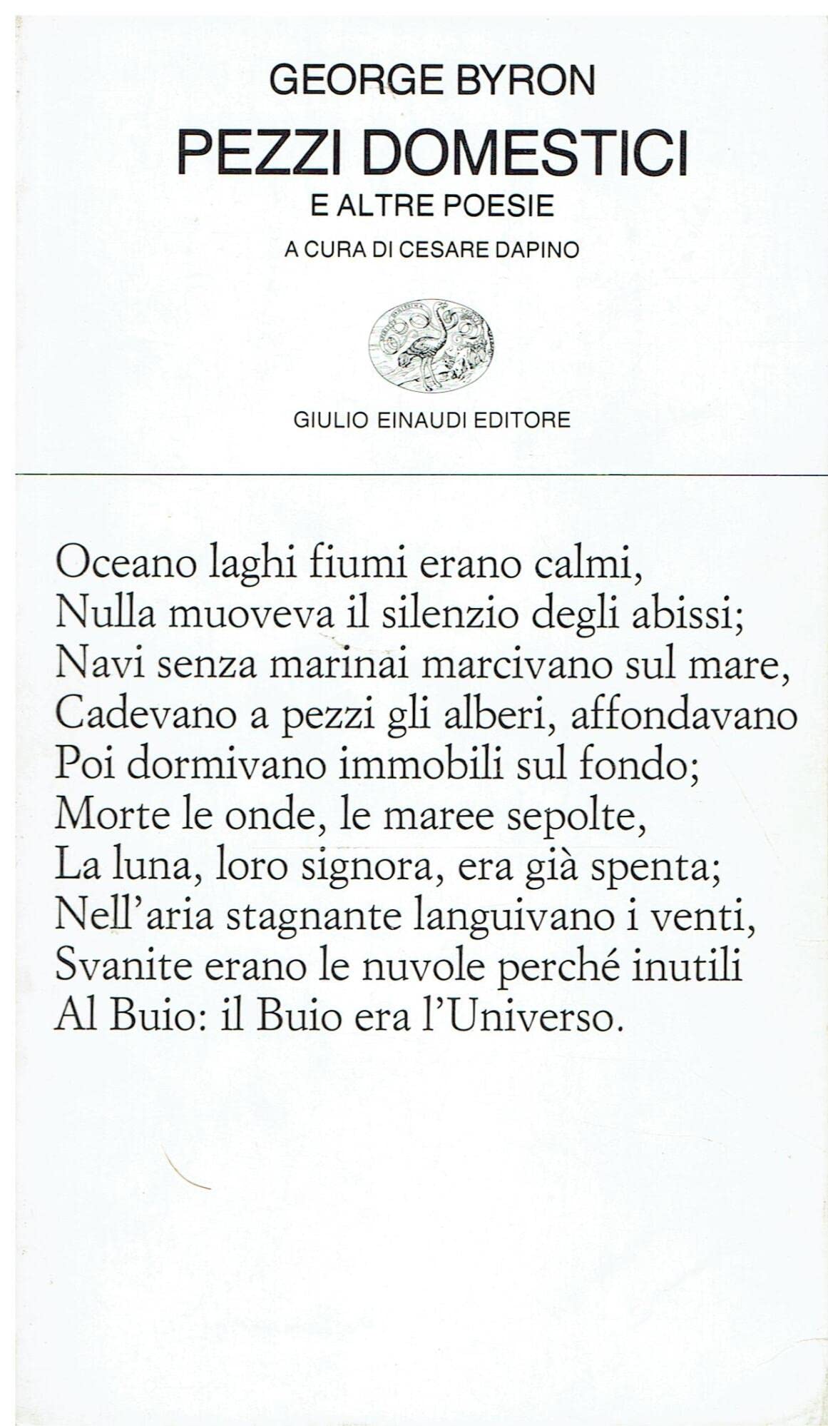 Pezzi domestici e altre poesie (Collezione di poesia, Band 192) Poetry