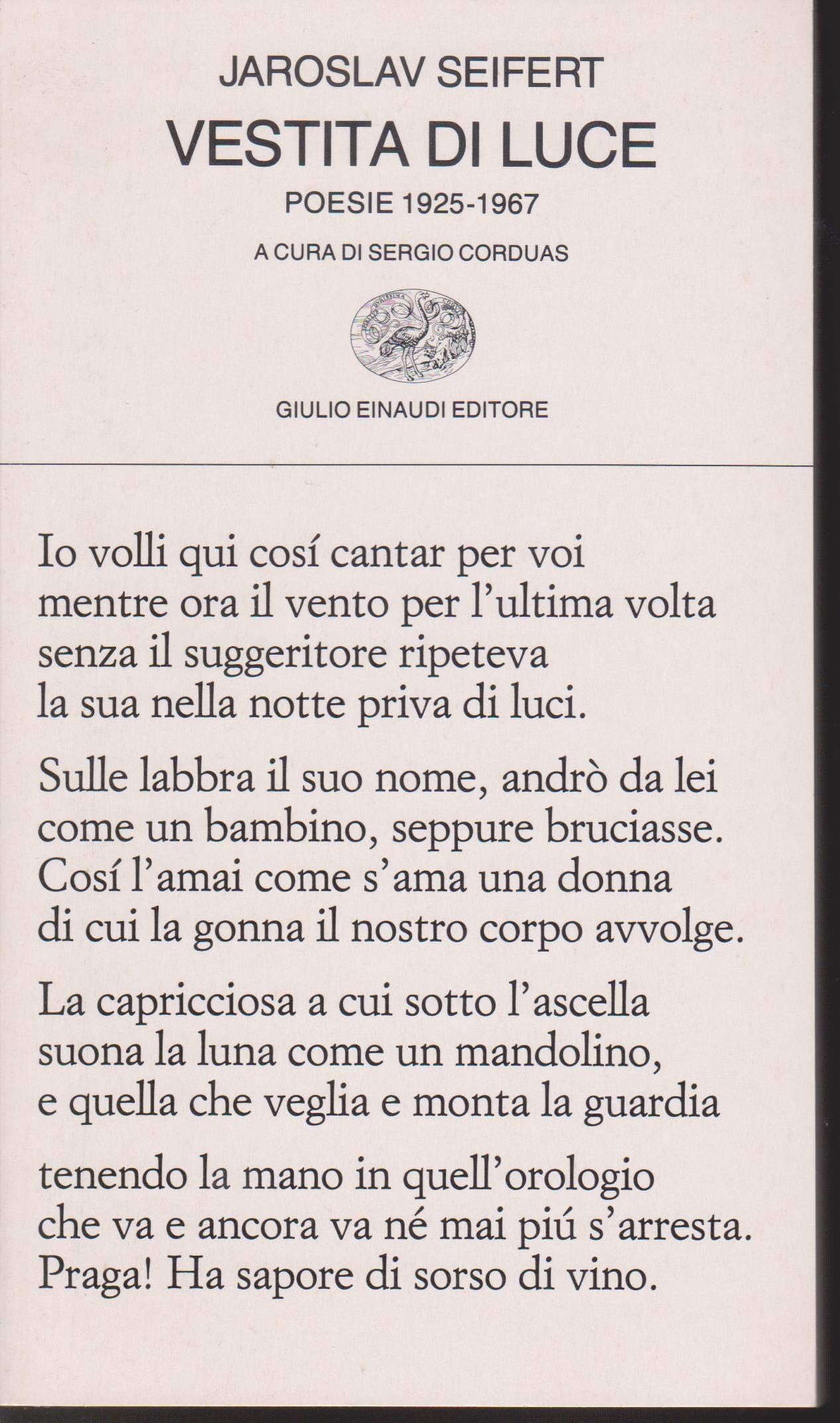 Vestita di luce. Poesie 1925-67 (Collezione di poesia, Band 193) Poetry