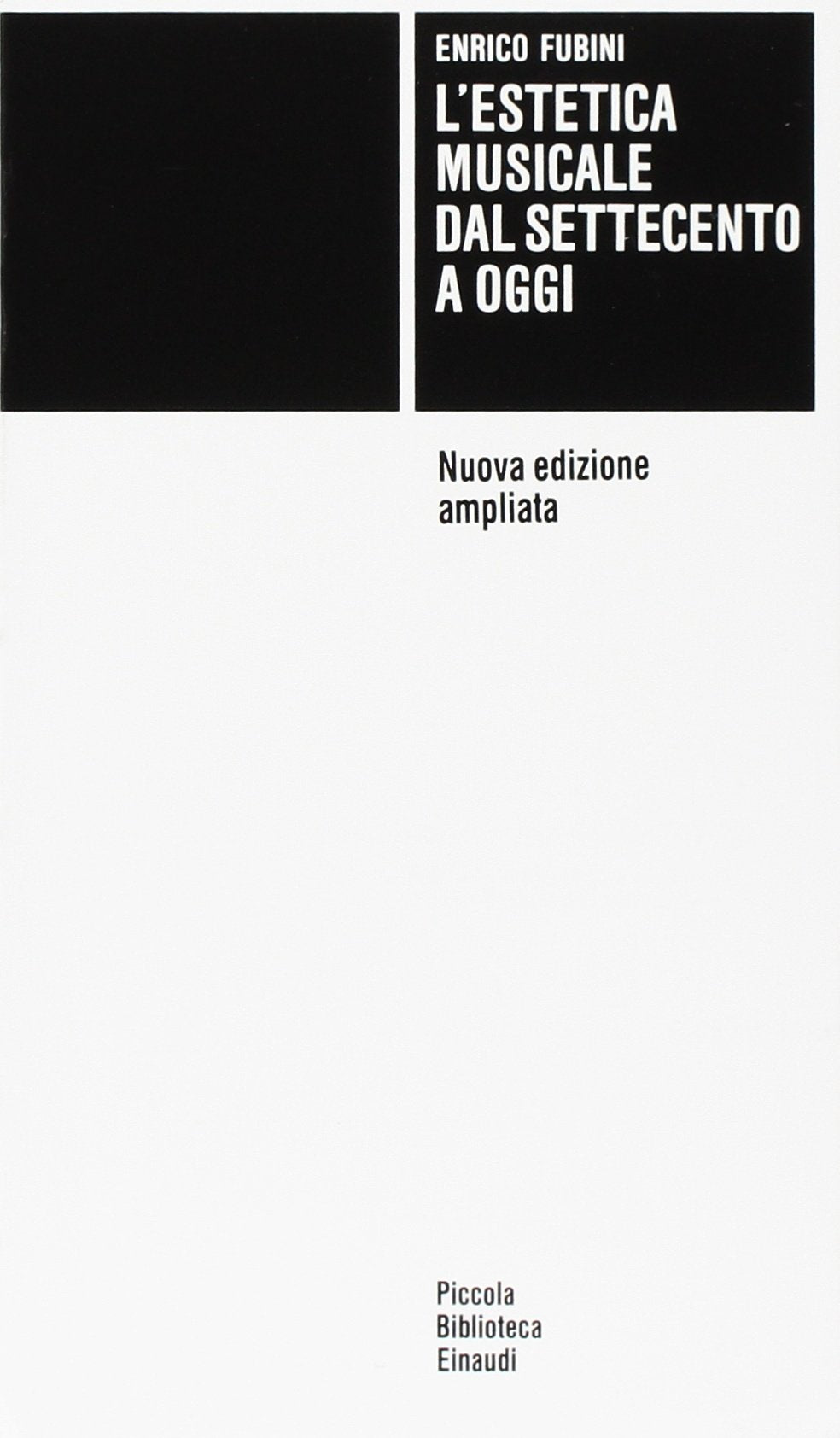L'estetica musicale dal Settecento a oggi book