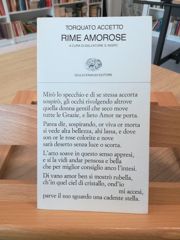 Rime amorose (Collezione di poesia, Band 196) Poetry