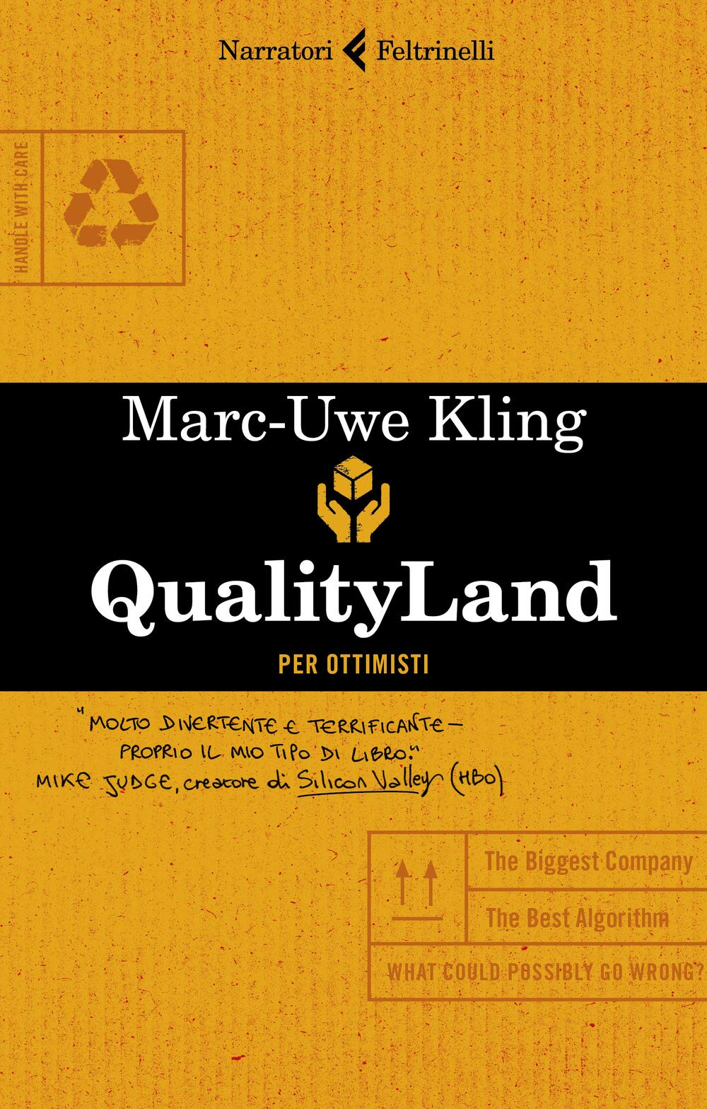Qualityland. Per ottimisti (I narratori) Contemporary literature