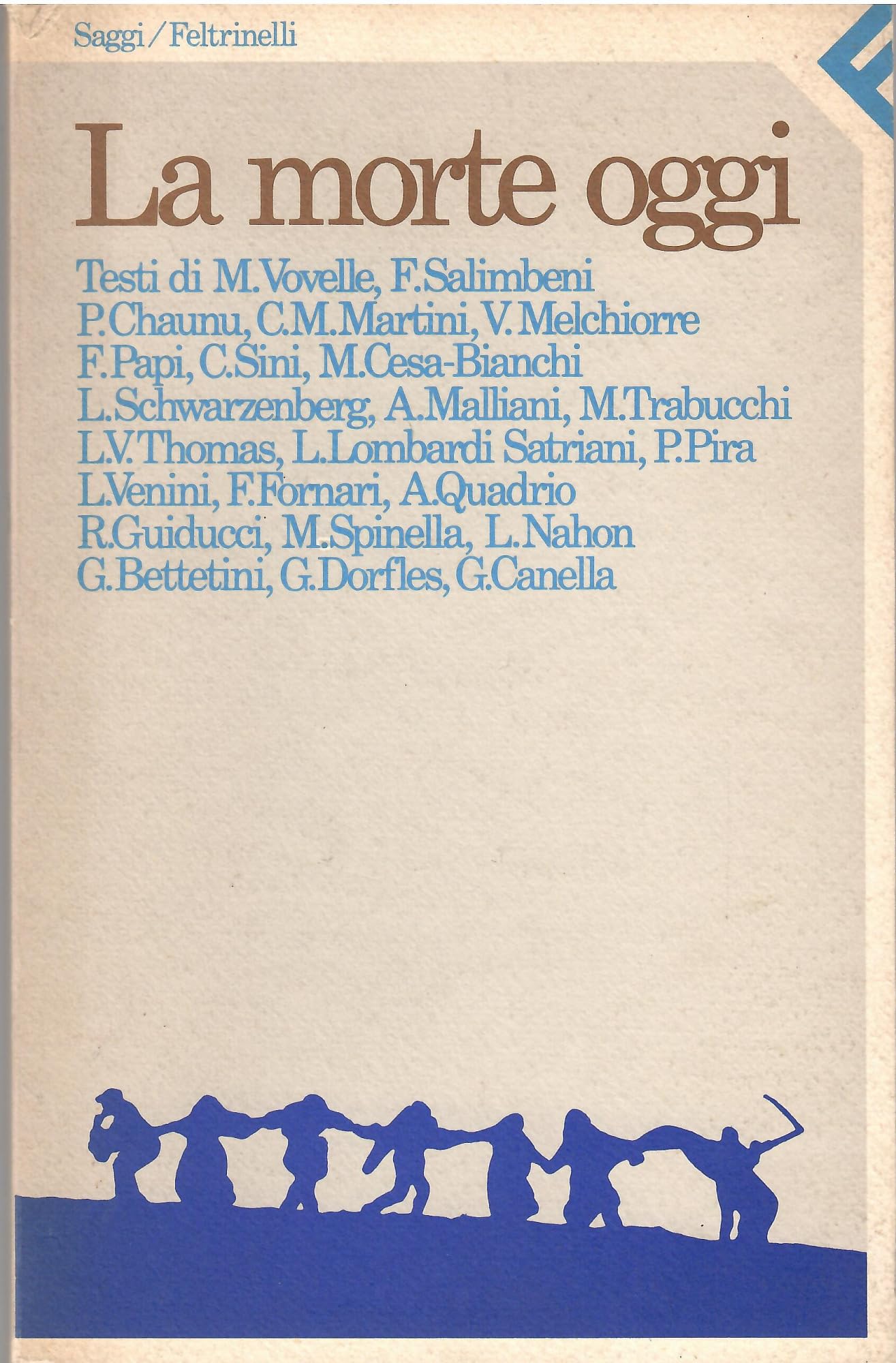 Product Image: La morte oggi (Saggi)