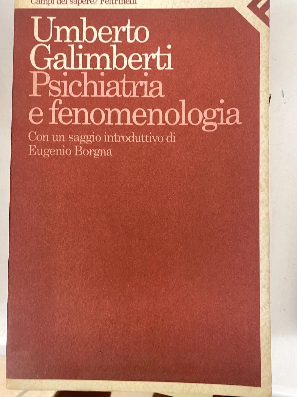 Psichiatria e fenomenologia book