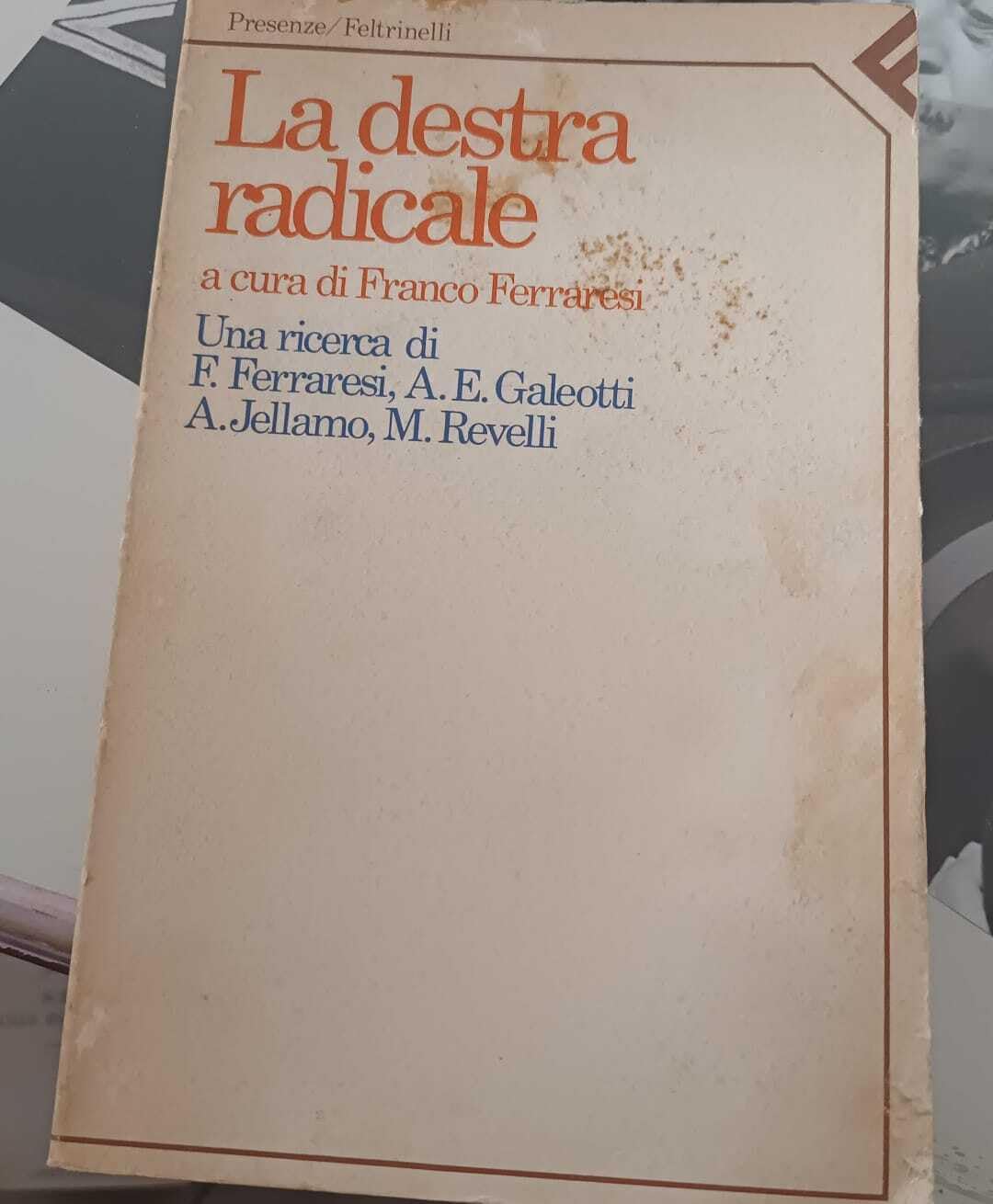 Destra radicale (Presenze) Social Sciences