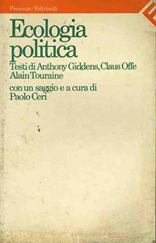 Product Image: Ecologia politica