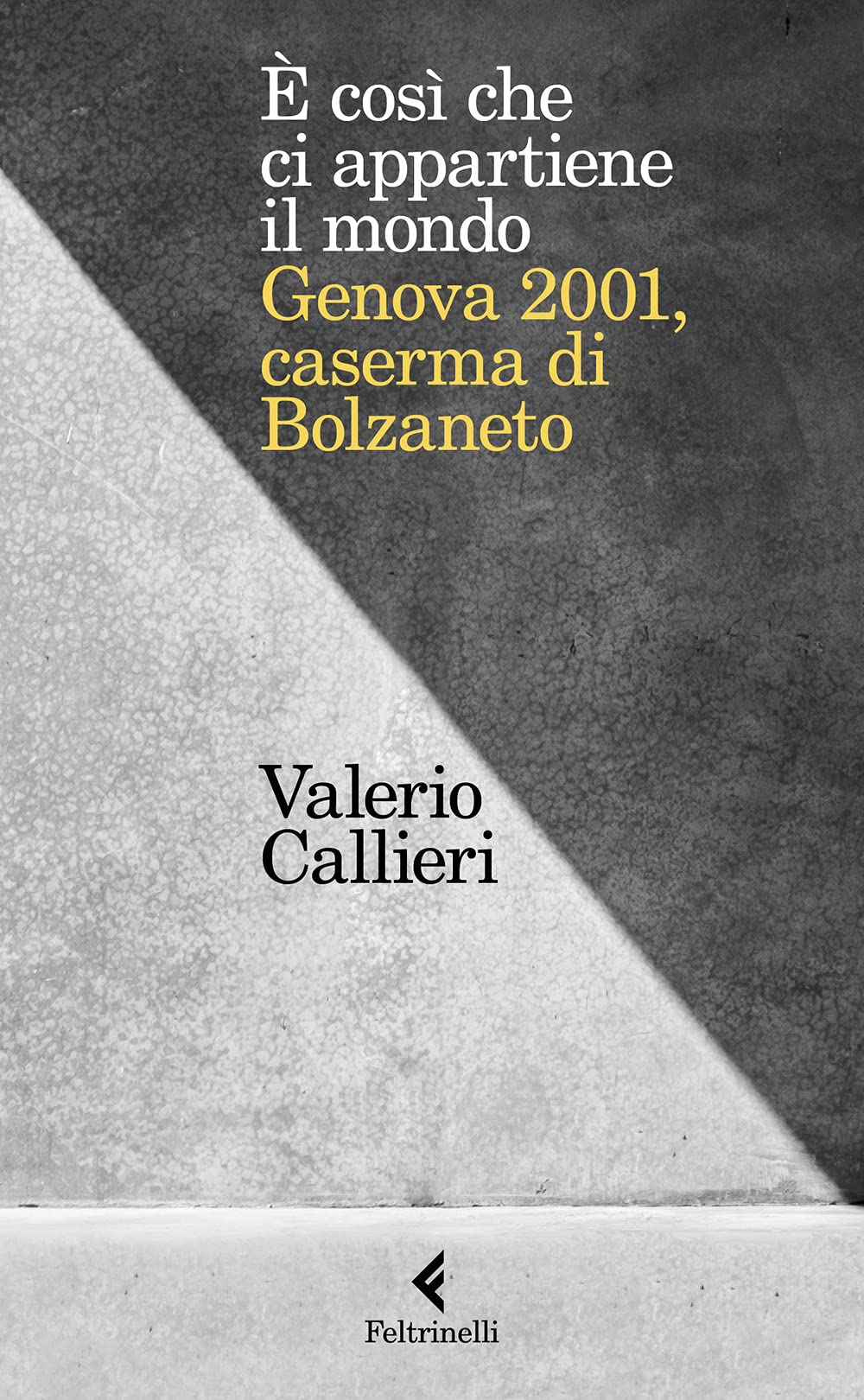 È cosi che ci appartiene il mondo. Genova 2001, caserma di Bolzaneto book