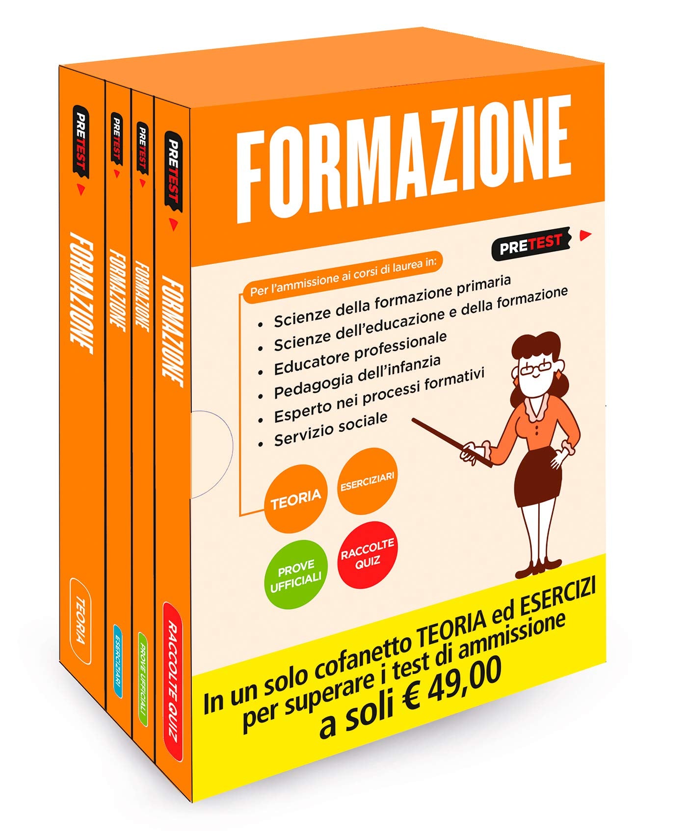 Formazione. Teoria-Eserciziari-Prove ufficiali-Raccolte quiz book