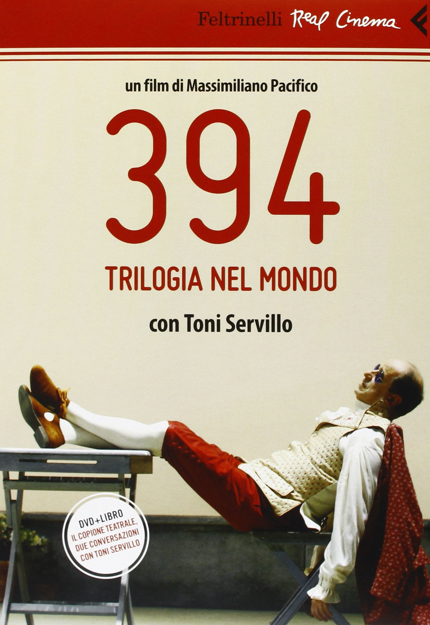 394. Trilogia nel Mondo Toni Servillo. DVD. Con Libro book