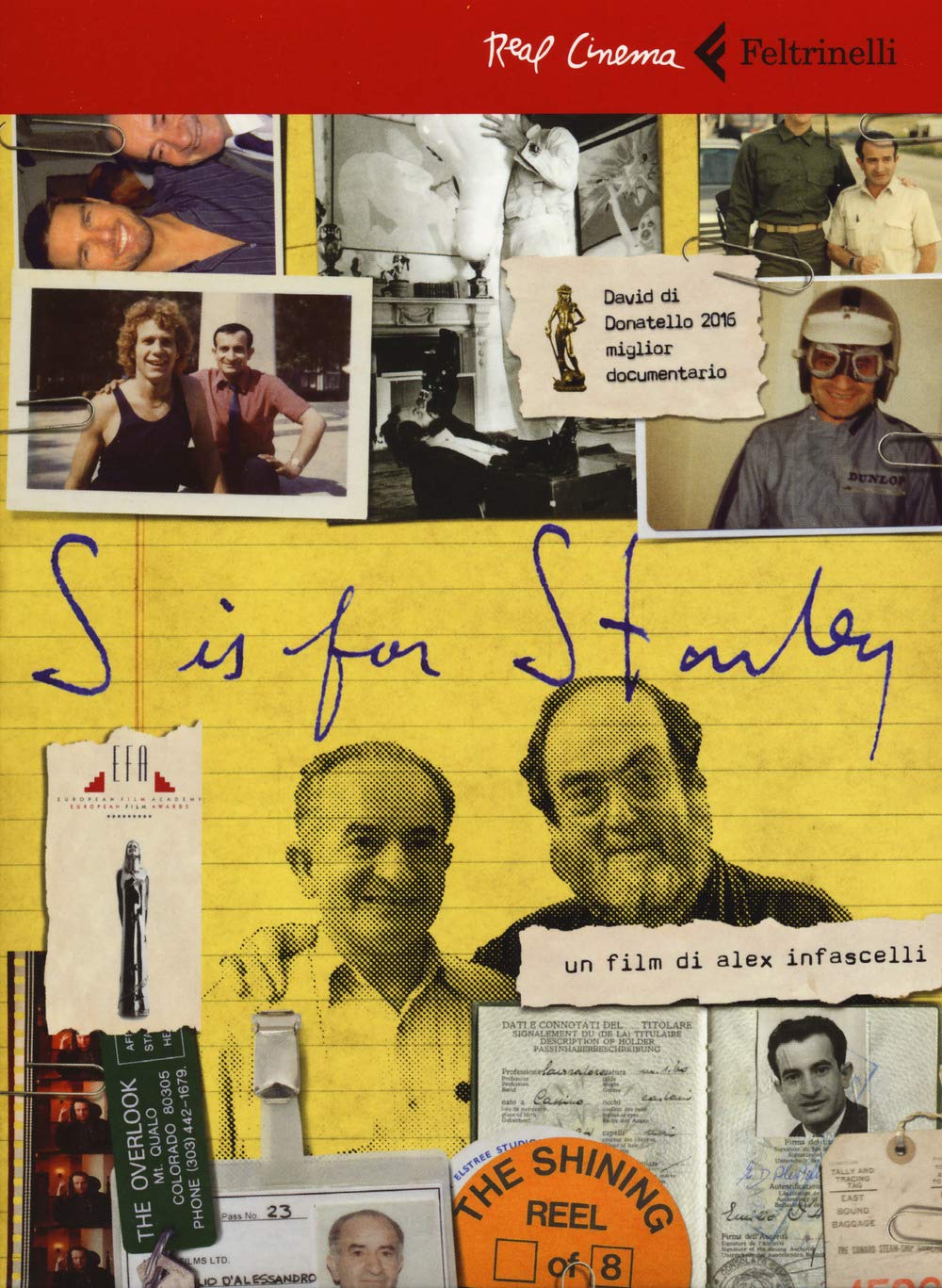 S is for Stanley. Trent'anni dietro al volante per Stanley Kubrick. DVD (Real cinema) Film, Art & Culture