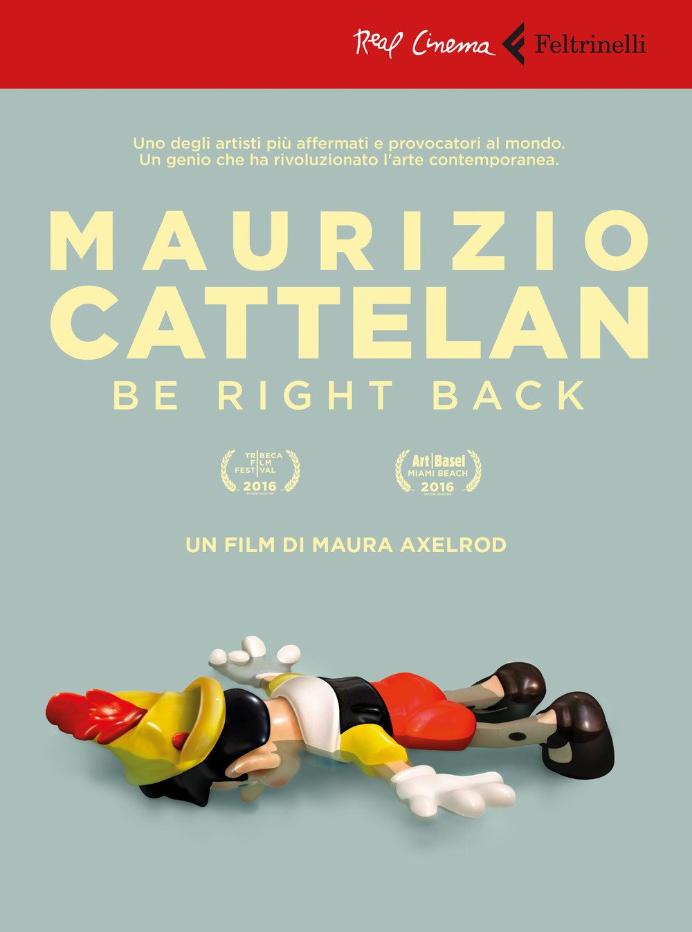Maurizio Cattelan: be right back. DVD (Real cinema) Film, Art & Culture