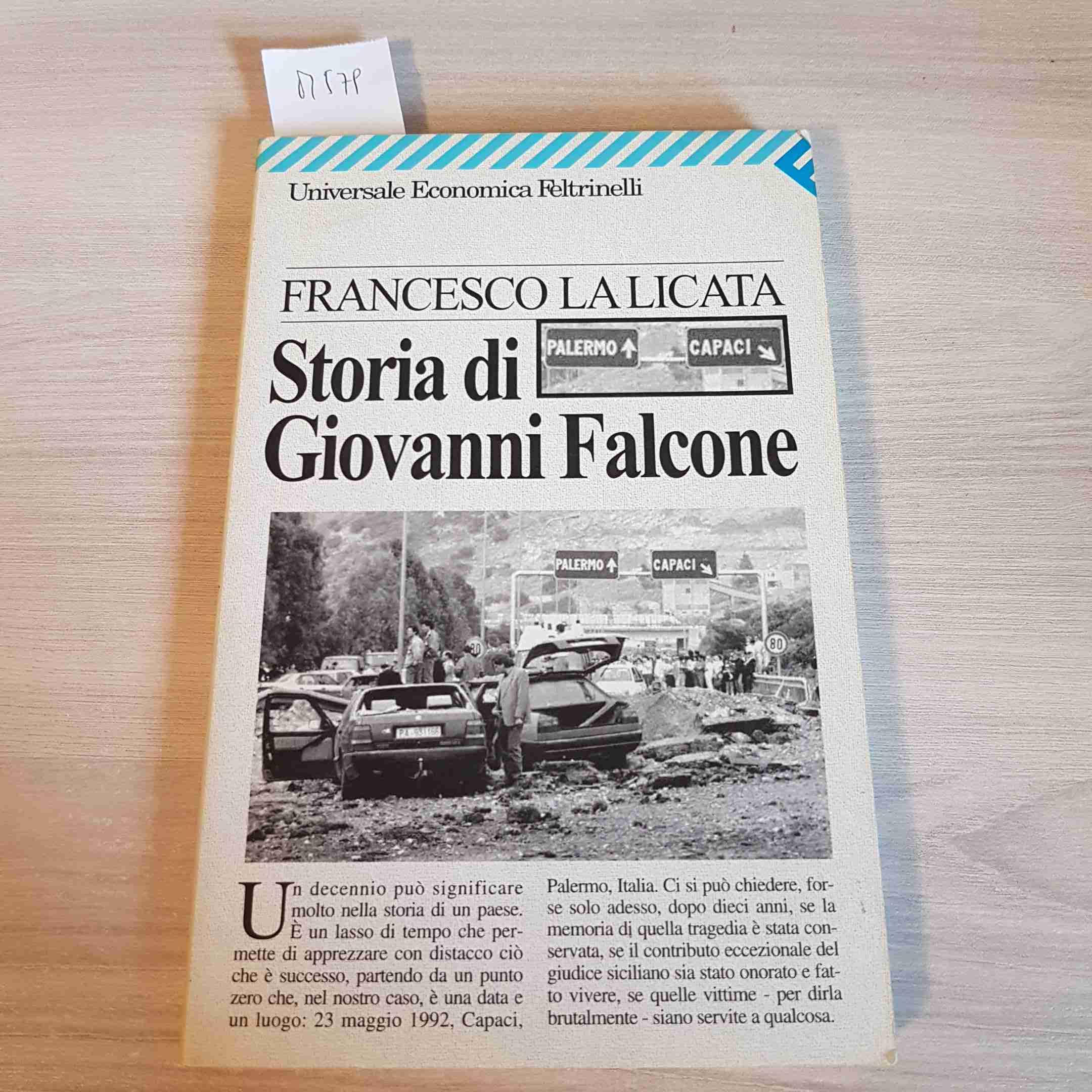 Storia DI Giovanni Falcone (Universale economica, Band 1703) Social Sciences