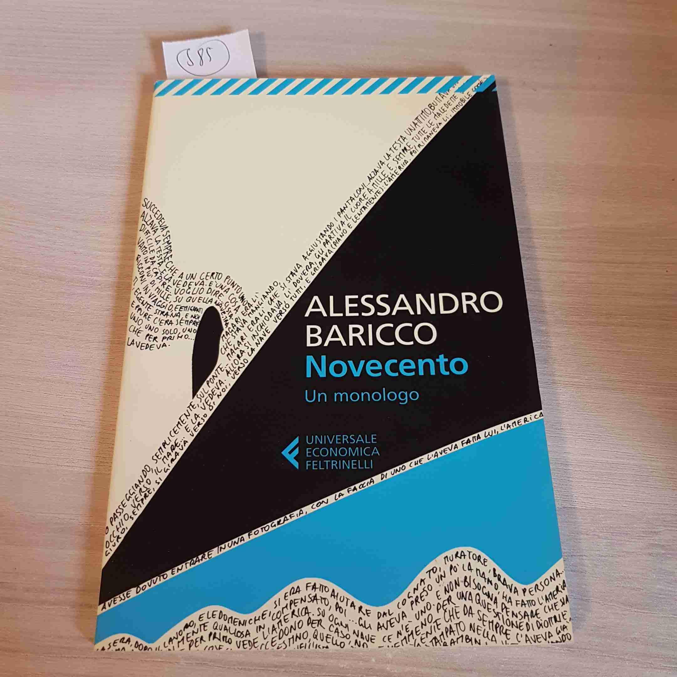 Novecento: Un monologo (Universale economica, Band 8088) Drama