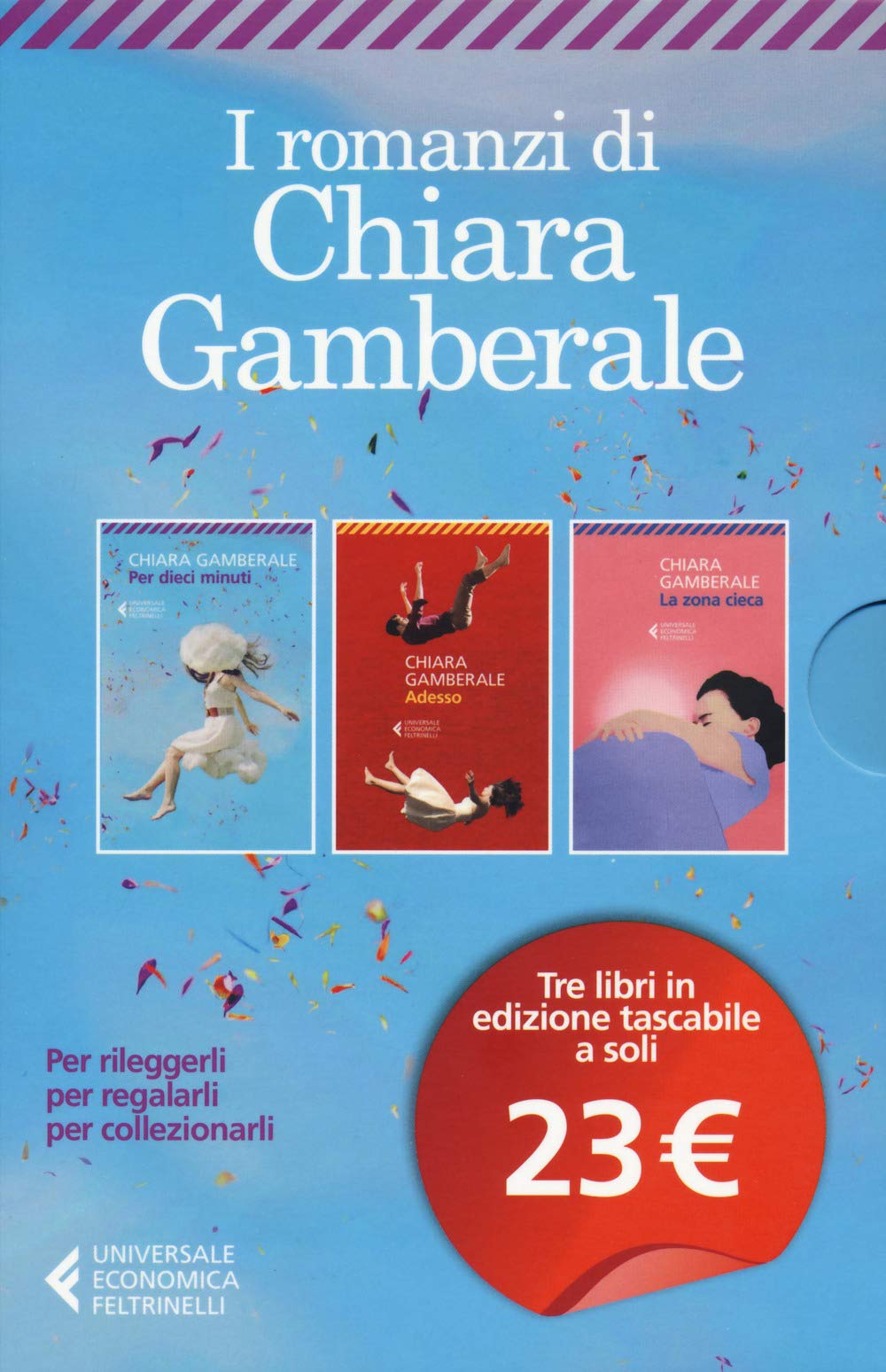 Cofanetto Gamberale: Per dieci minuti-Adesso-La zona cieca book