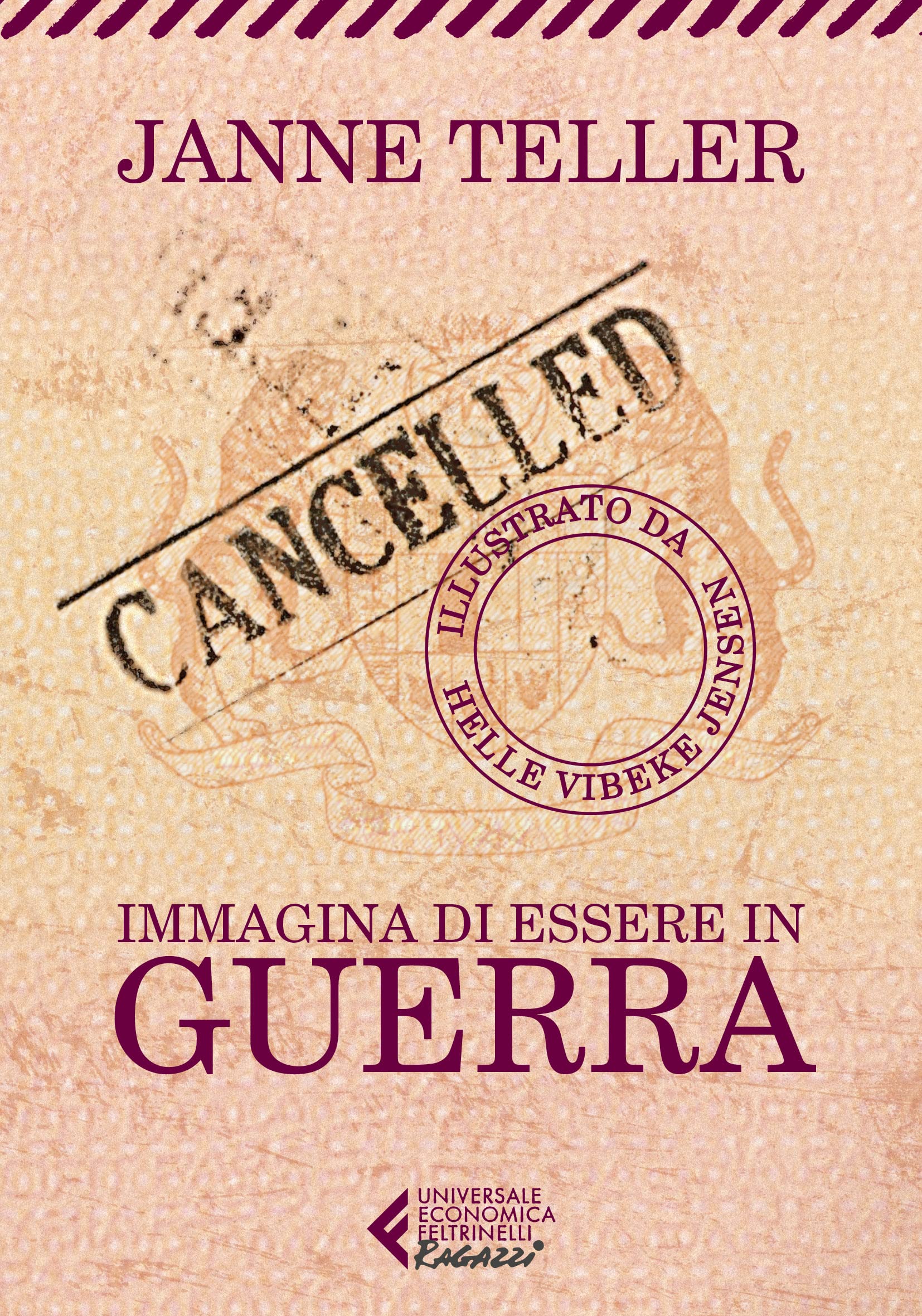 Immagina di essere in guerra book