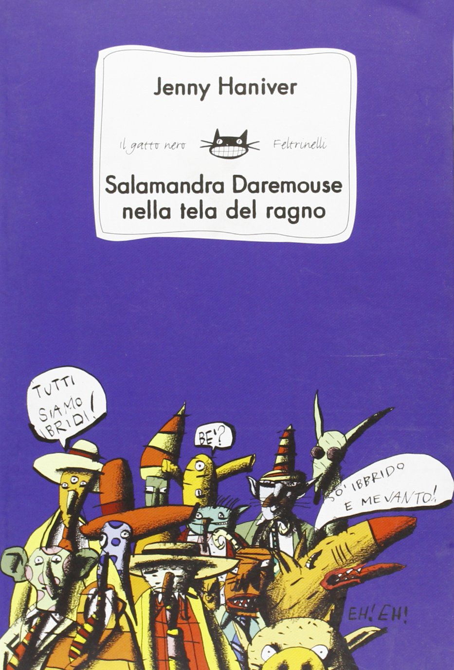 Salamandra Daremouse nella tela del ragno book