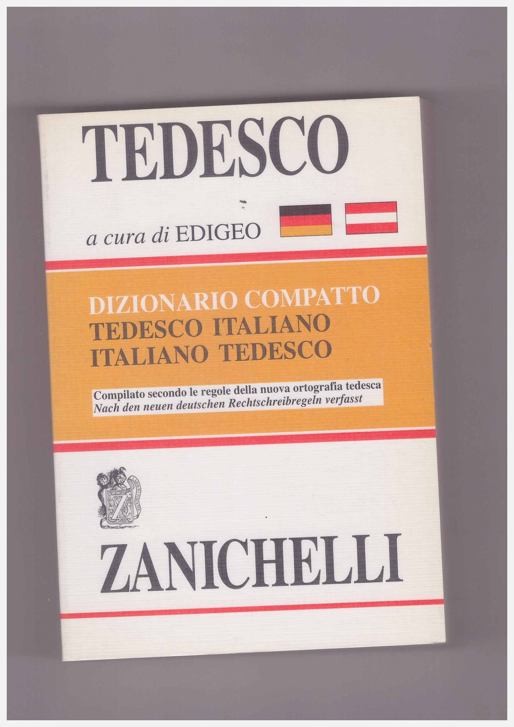 Tedesco. Dizionario compatto tedesco-italiano, italiano-tedesco. Compilato secondo regole della nuova ortografia tedesca book