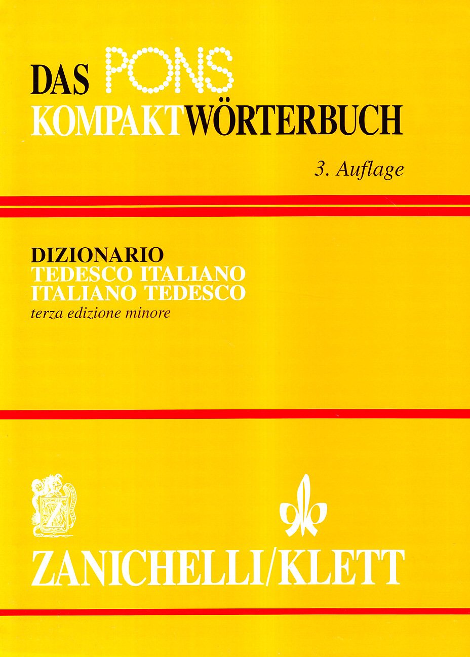 Das Pons Kömpaktworterbuch. Dizionario tedesco-italiano, italiano-tedesco. Ediz. minore book