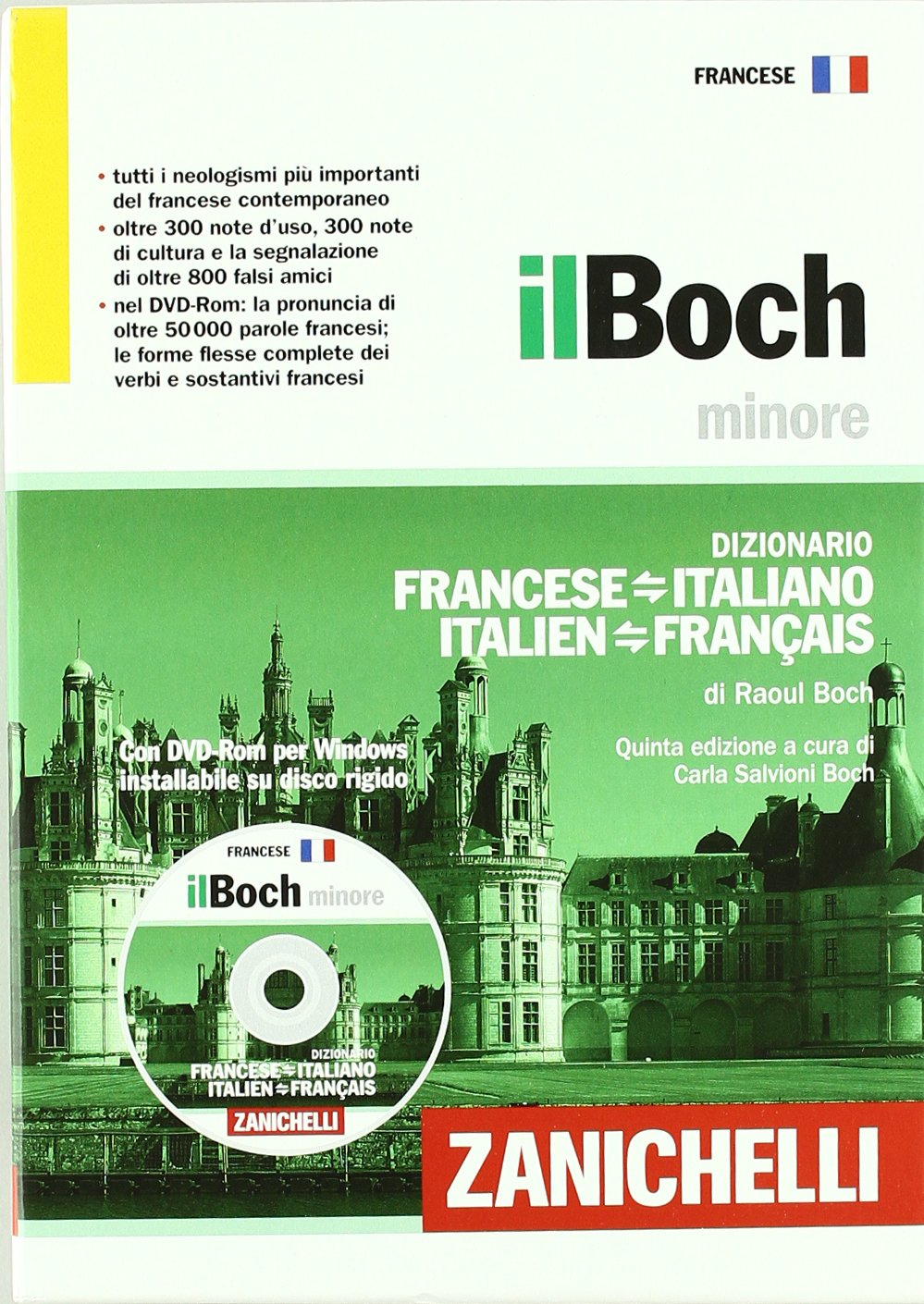 Il Boch minore. Dizionario francese-italiano, italien-français. Con DVD-ROM Foreign Languages ​​& Dictionaries