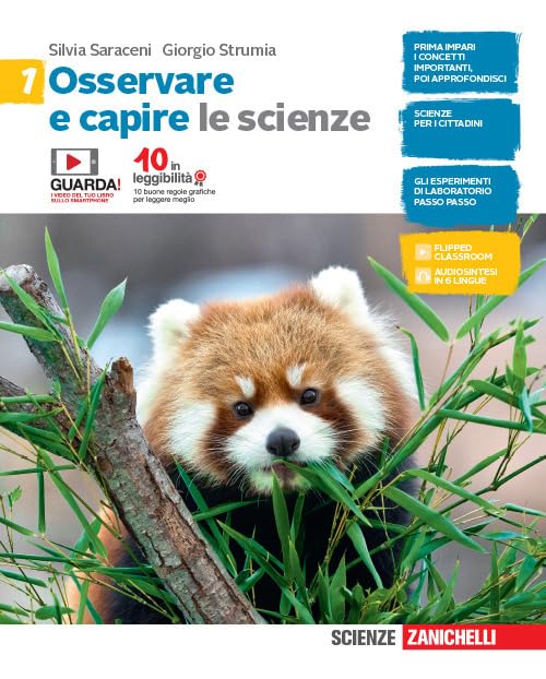 Osservare e capire. Le scienze. Per la Scuola media. Con e-book (Vol. 1) Professional & Reference Books