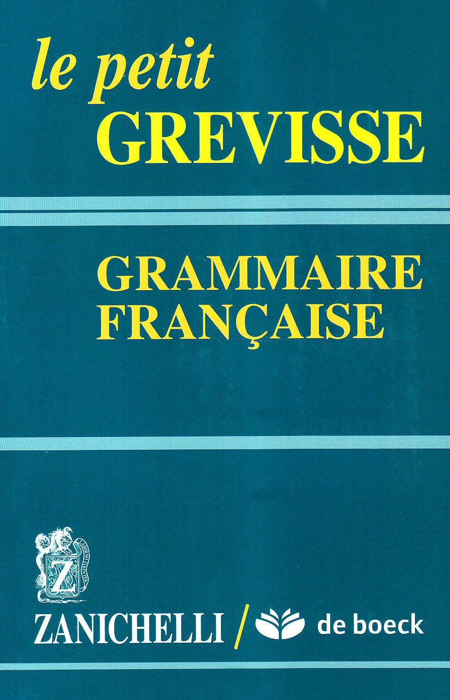 Le petit Grevisse. Grammaire française book
