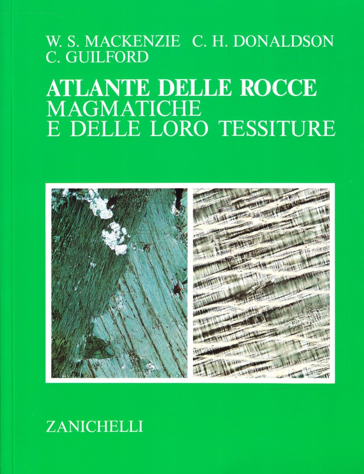 Atlas of Igneous Rocks and Their Textures: Italian edition book
