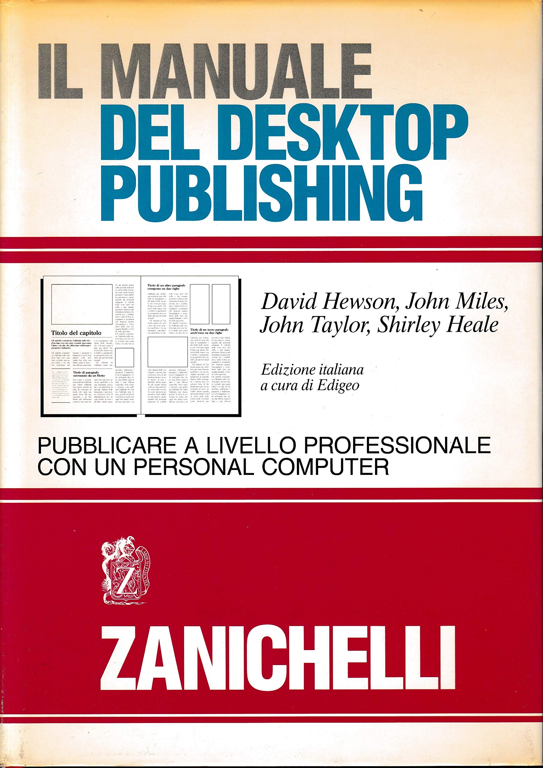 Il manuale del desktop publishing (Manuali, grammatiche, classici) Computer Science