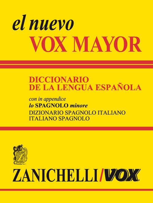 El nuevo Vox Mayor. Diccionario de la lengua Española. In appendice lo «Spagnolo minore» dizionario spagnolo-italiano, italiano-spagnolo. Ediz. bilingue book