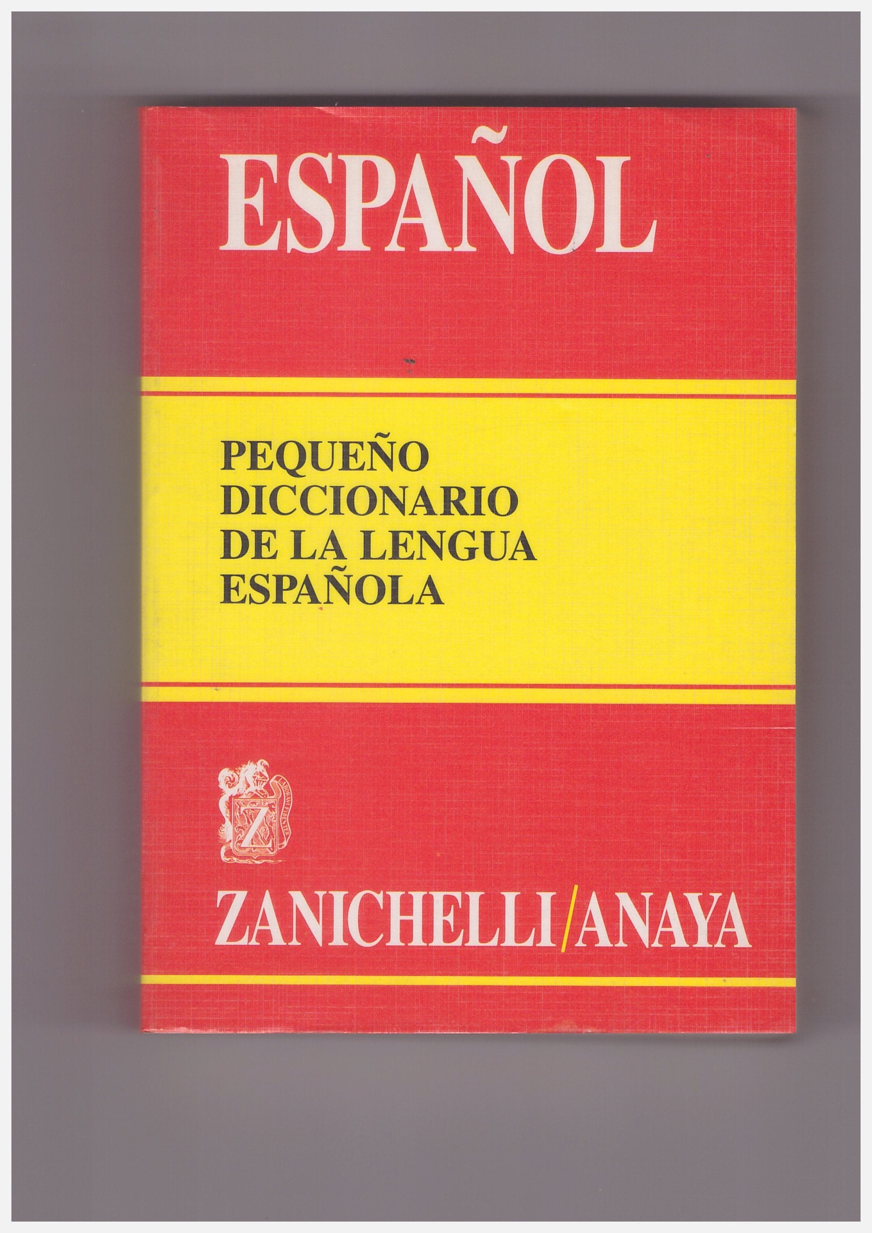 Español pequeño. Diccionario de la lengua española book