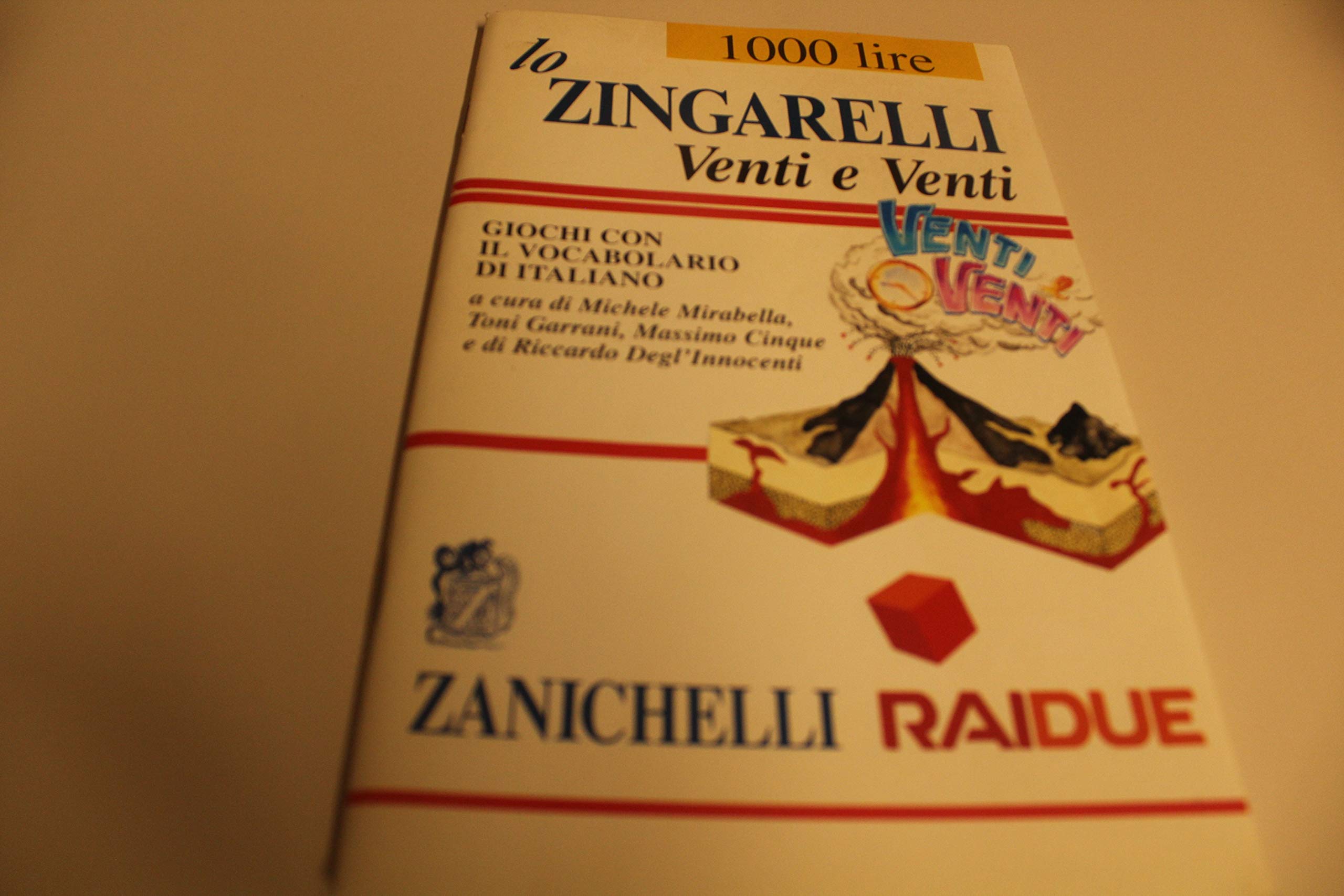 Lo Zingarelli Venti e venti. Giochi con il vocabolario di italiano Books