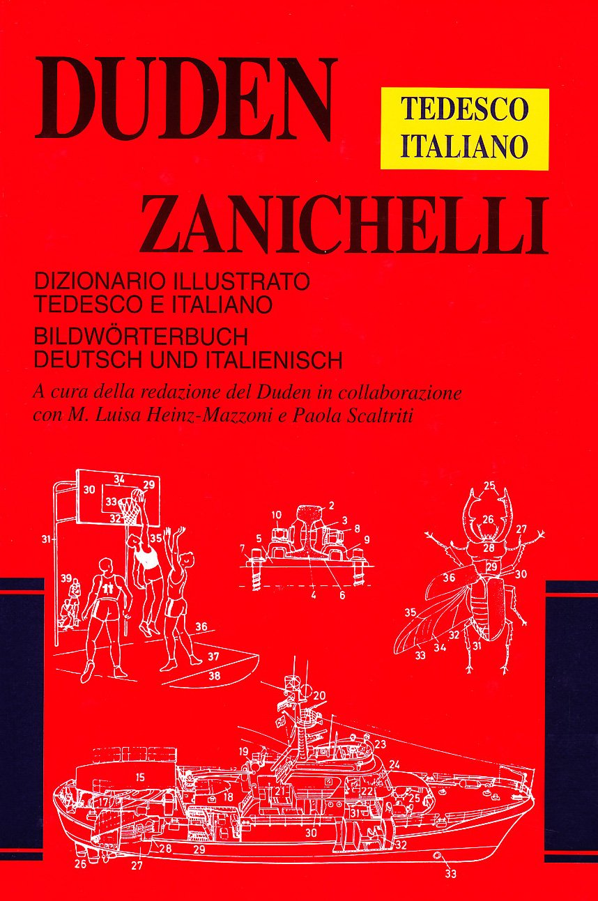 Duden Zanichelli. Dizionario illustrato tedesco-italiano book