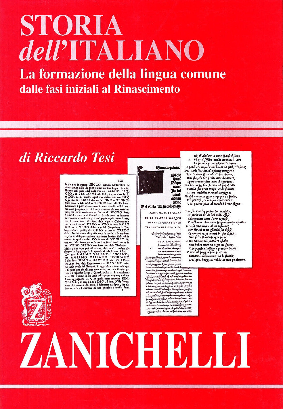 Storia dell'italiano. La formazione della lingua comune Social Sciences