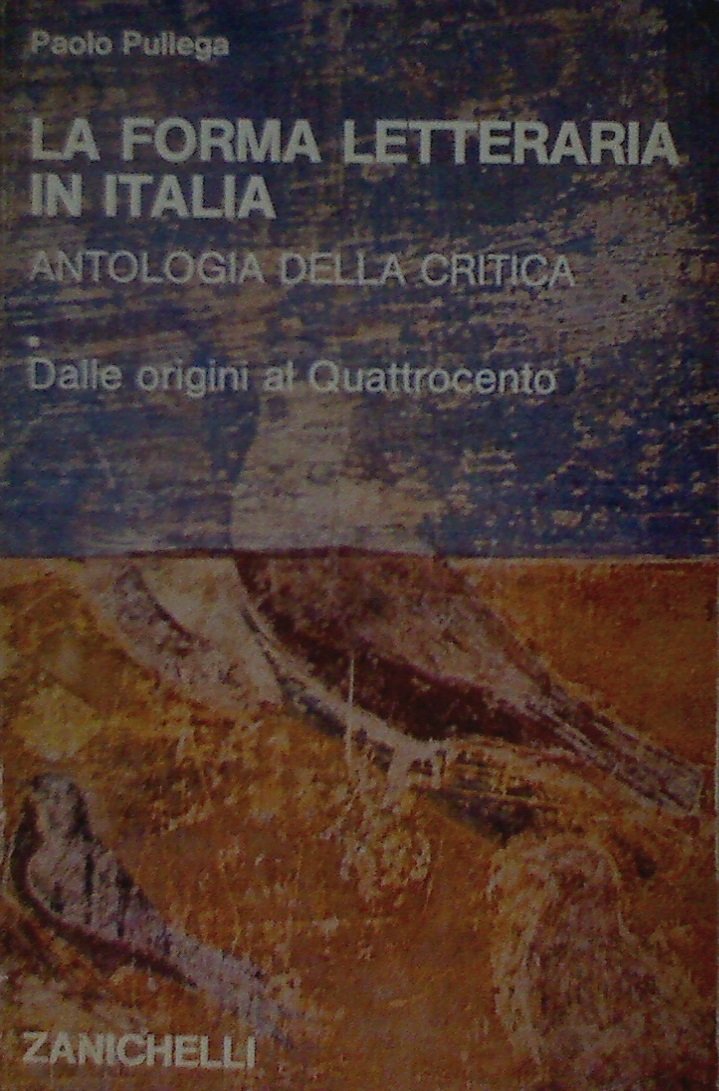 La forma letteraria in Italia. Antologia della critica (Vol. 1) Study Guides